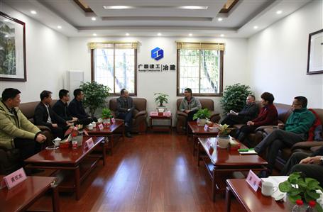 促交流谋合作，，，，，，，，智慧制造公司董事长李长国到公司交流