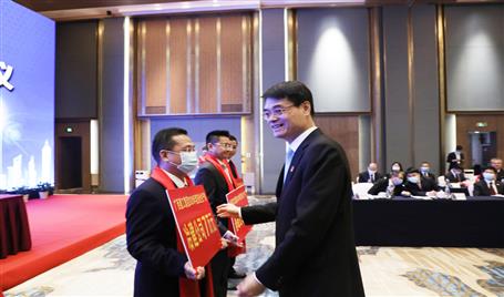 公司连续四年荣获广西必赢集团先进单位